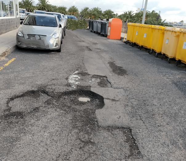 Imagen del bache / TA